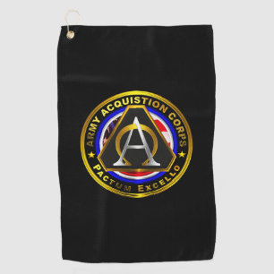 Serviette De Golf Corps d'acquisition de l'Armée