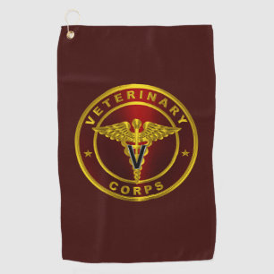 Serviette De Golf Corps vétérinaire