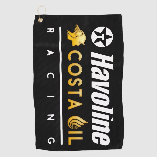 Serviette de golf Costa Oil x Havoline (Devant)