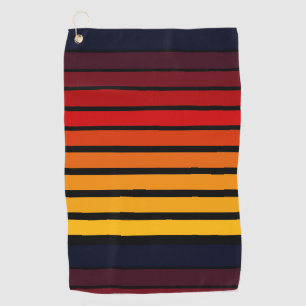 Serviette De Golf Coucher du soleil