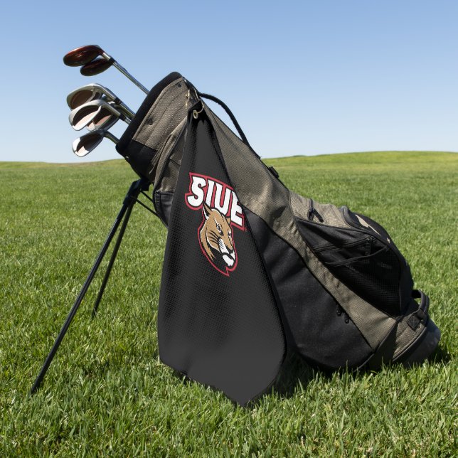 Serviette De Golf Cougars de SIUE (Vert)
