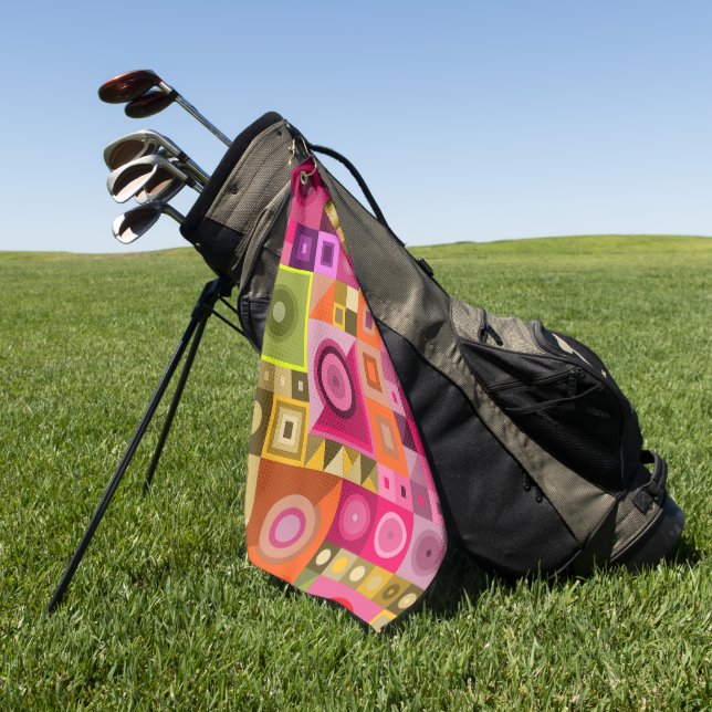 SERVIETTE DE GOLF COULEUR CRÉATIVE JOUER L'ART POUR LE CADEAU (Vert)