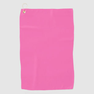 Serviette De Golf Couleur solide rose chaud