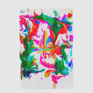 Serviette De Golf Couleurs folles