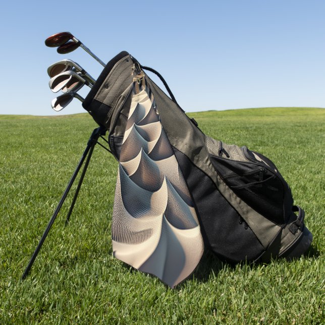 Serviette De Golf Courants Pastel (Vert)