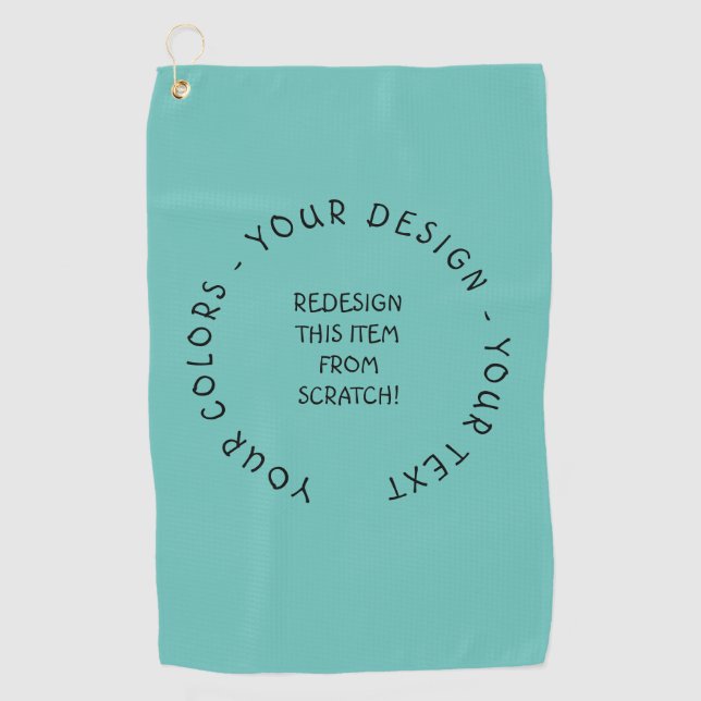 Serviette De Golf Create Your Own (Devant)