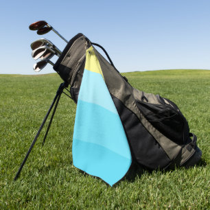 Serviette De Golf Créez votre bande bleue de rêve