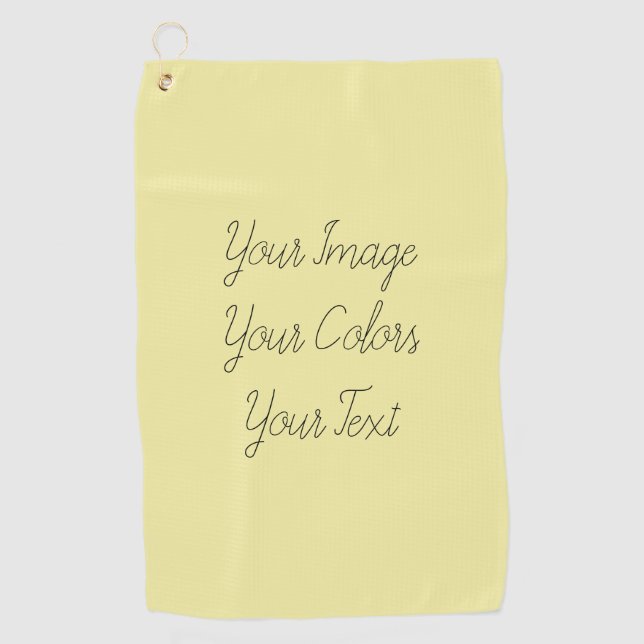 Serviette De Golf Créez votre propre (Devant)