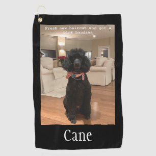 Serviette De Golf Créez votre propre chien Photo Personnalisée Pet G