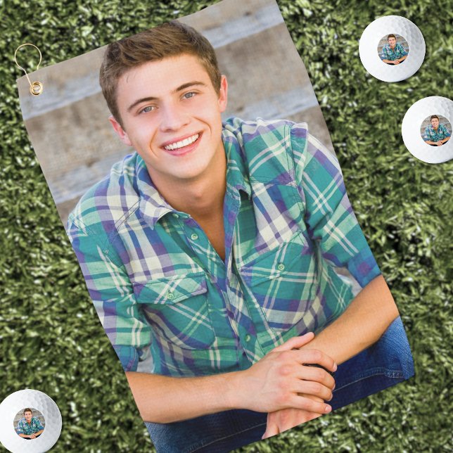 Serviette De Golf Créez votre propre photo (Create your Own Photo Golf Towel )