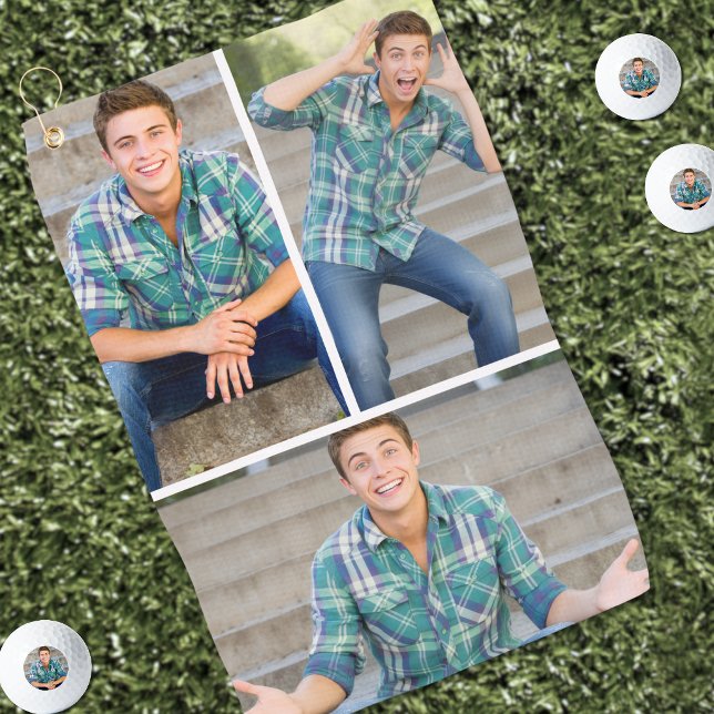 Serviette De Golf Créez votre propre photo (Create your Own Photo Golf Towel )