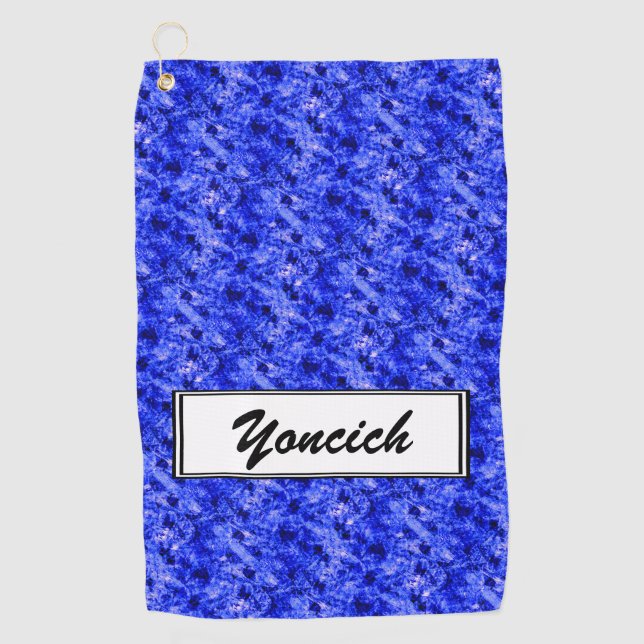 Serviette De Golf Cristallisé par Kenneth Yoncich (Devant)