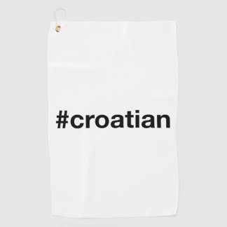 Serviette De Golf croate