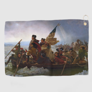 Serviette De Golf Crossing Delaware 1776 : Général George Washington