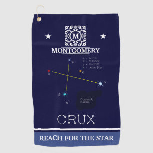 Serviette De Golf Crux de constellation de l'hémisphère sud