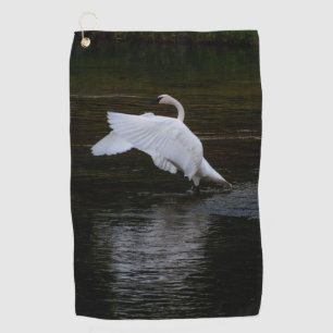 Serviette De Golf Cygne trompette