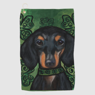 SERVIETTE DE GOLF DACHSHUND         