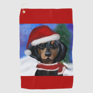 Serviette De Golf Dachshund ou teckel