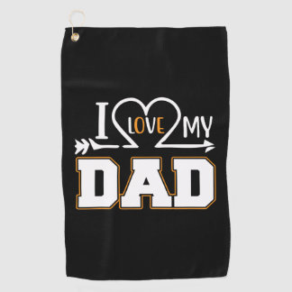 Serviette De Golf Daddy Don J'Aime Mon Père