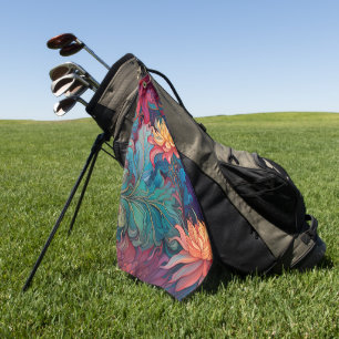 Serviette De Golf Dahlia Tapisserie florale