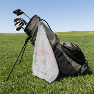 Serviette De Golf Damas de libellule rose