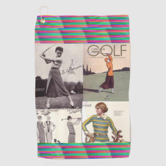 Serviette De Golf Dames vintages