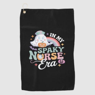 Serviette De Golf Dans Mon Époque Éffrayante Infirmière Halloween Tr