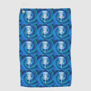Serviette de golf de colorant de cravate