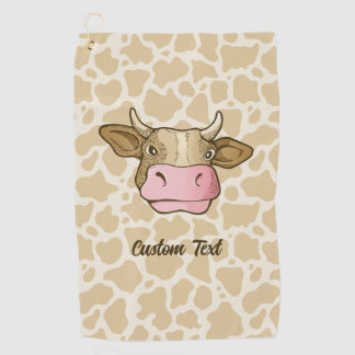 Serviette de golf de Cow Head