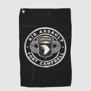 Serviette de golf de la 101e division aéroportée