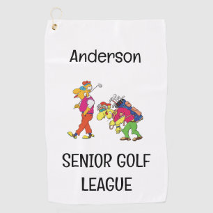 Serviette de golf de la Senior Golf League