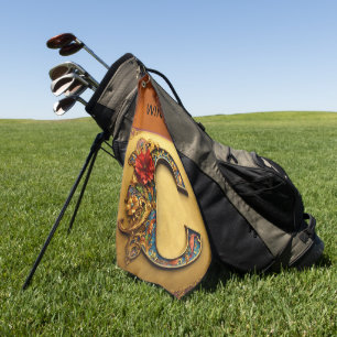 Serviette de golf de luxe - Compact, élégant et fo