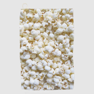 Serviette De Golf Décor Festif de Popcorn sur un 