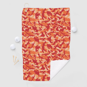 Serviette De Golf Déguisement camouflage lavas Abricot