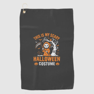 Serviette De Golf Déguisement drôle de Grim Reaper pour Halloween Ci