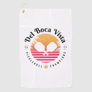 Serviette De Golf Del Boca Vista Pickleball Champions Golf Towne