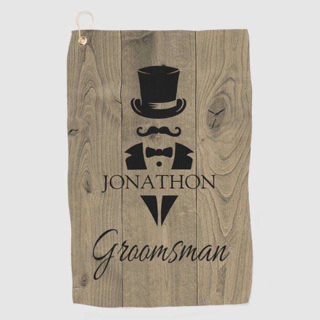 Serviette De Golf Démarcheurs Personnalisés  (Devant)
