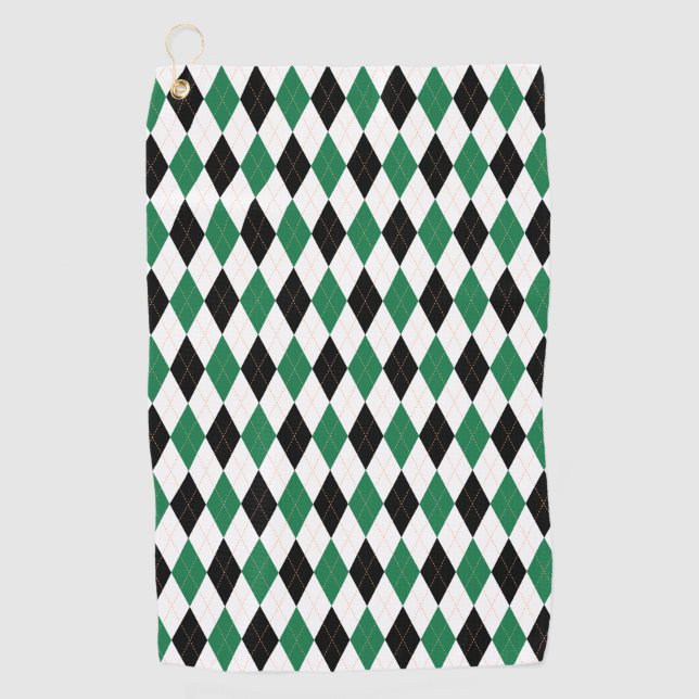 Serviette De Golf Dernier Swing avant l'enterrement de vie de garçon (Devant)