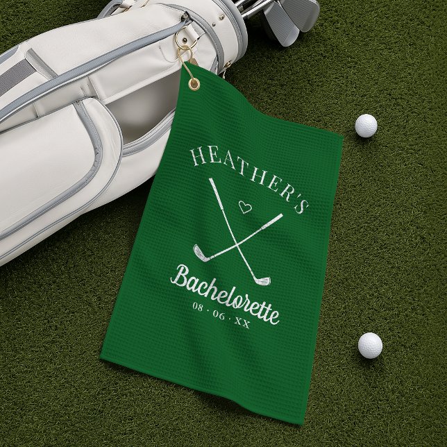 Serviette De Golf Dernier Swing Golf Bachelorette (Créateur téléchargé)