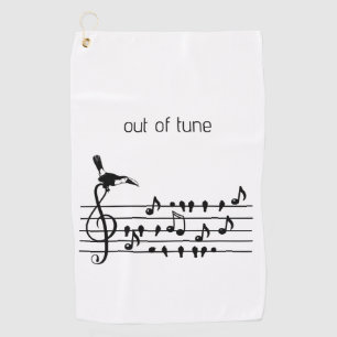 Serviette De Golf Désaccord, Toucan & Oiseaux Mélodiques Personnel M