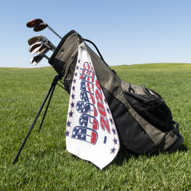 Serviette De Golf DeSantis Président 2024 (Vert)