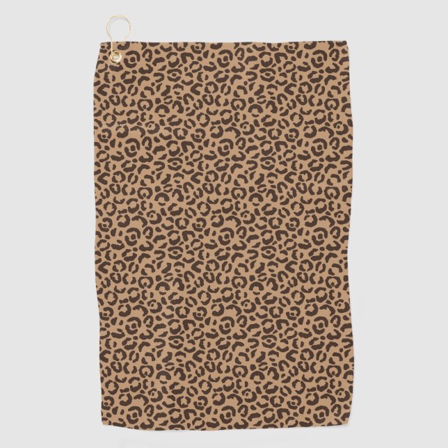 Serviette De Golf Design classique série Leopard 5 (Devant)