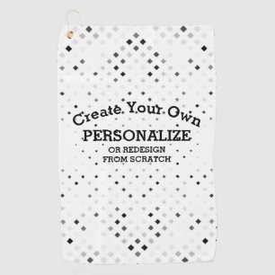 Serviette De Golf Design From Scratch -