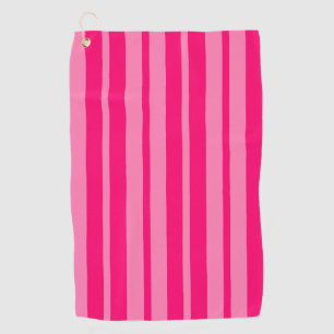 Serviette De Golf Design Motif léger et rose chaud