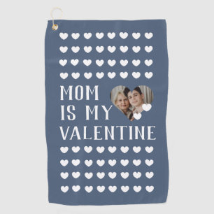 Serviette De Golf Désolé Filles Maman Est Ma Famille Valentine Simpl