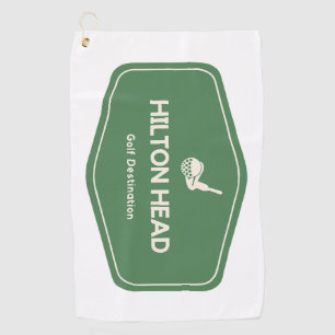 Serviette De Golf Destination de golf de Hilton Head South Carolina