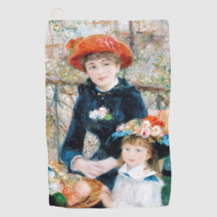 Serviette De Golf Deux Sisters, On the Terrace Auguste Renoir