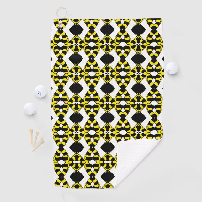Serviette De Golf Diamant Africain (En situation)