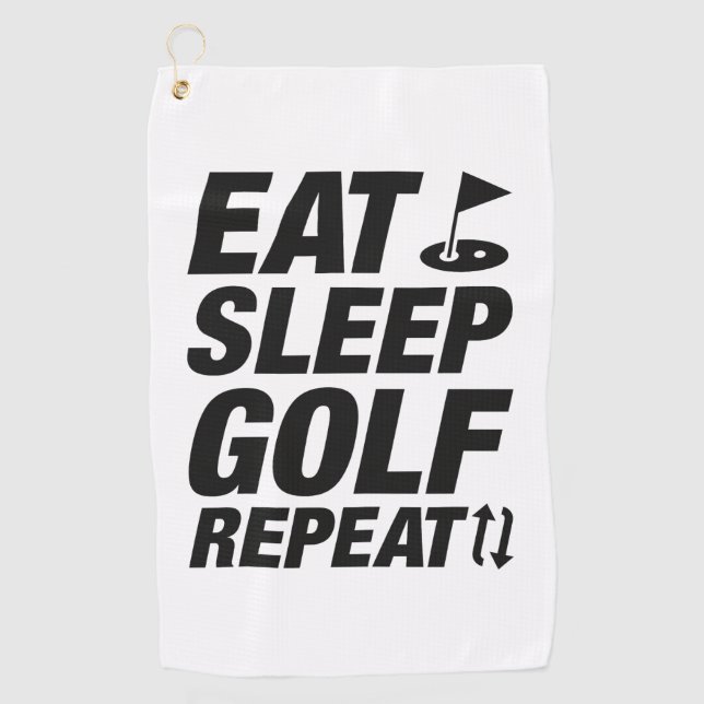 Serviette De Golf Dîner Golf Répéter (Devant)