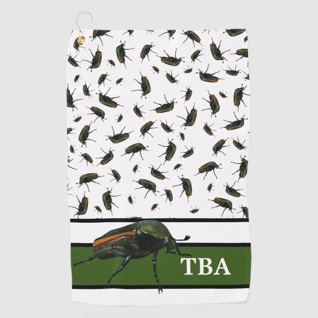 Serviette de golf d'Insect (Devant)